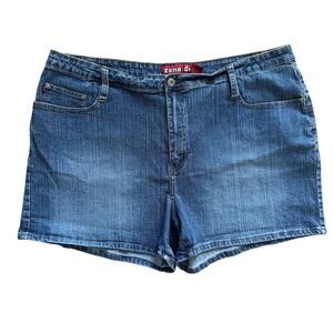 VTG Zana di Jean Shorts Women's Size 24 Plus size High Rise‎ Vintage Y2K 1254